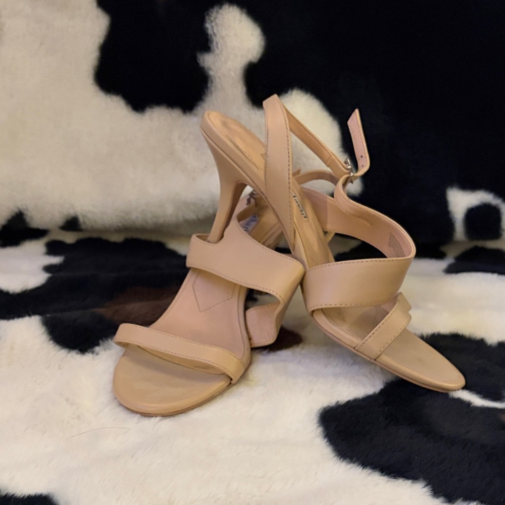 Charles David Tan Strappy Heels